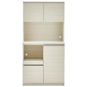 キッチンボード  【セイル 90】 ヒッコリーホワイト