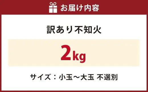 ＜ R8年熊本地震復興支援 ＞訳あり不知火 2kg 不知火 しらぬい デコみかん みかん ミカン 果物 くだもの フルーツ 柑橘類 柑橘系 柑橘 果実 国産 熊本県産 【 2027年1月下旬～4月下旬