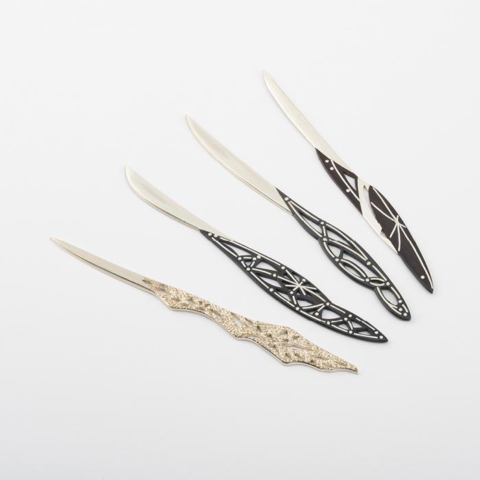 【加賀象嵌】（夏）季の風　-春夏秋冬-（菓子切り楊枝）