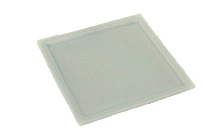 【瀬戸焼】6.0スクエアプレート 灰釉 2枚セット【ヤマハツクリタ株式会社】 / 食器 和食器 正角皿 スクエア皿/ 瀬戸市[BBDV016]