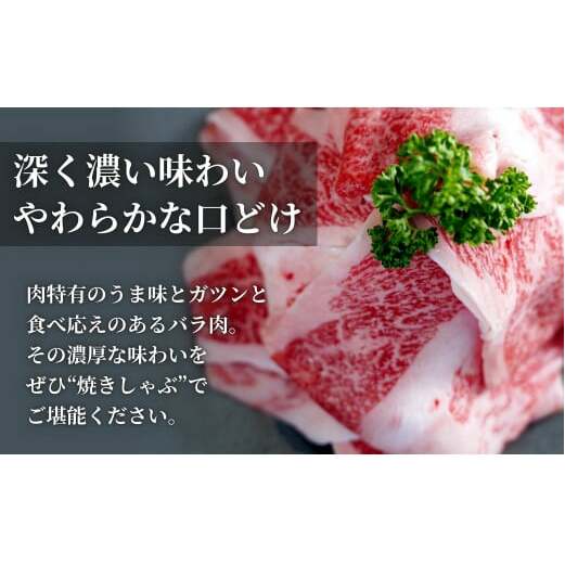 佐賀牛 バラ焼きしゃぶ用 400g 肉 佐賀牛 牛肉 おすすめ ギフト 贈答 黒毛和牛 ランキング 1万円 10000円 N10-65_イメージ2