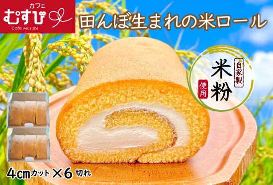 
            田んぼ生まれの米ロール2箱　カフェむすび   M526-2
          