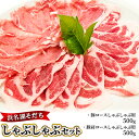 【ふるさと納税】浜名湖そだち しゃぶしゃぶセット　豚肉・しゃぶしゃぶ