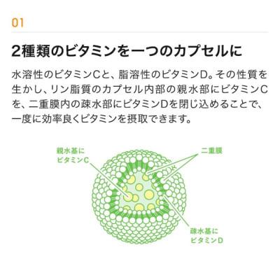 ふるさと納税 鎌倉市 【Lypo-C】リポ カプセル ビタミン C+D(11包入) 1箱 ギフト【ラッピング付】 |  | 01