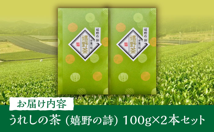 うれしの茶 嬉野の詩 2本セット /有限会社 原製茶園 [UEJ002]