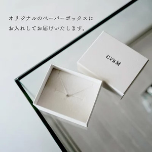 バースストーンネックレス｜シルバー925｜誕生石/ペリドット/8月｜MG-004-PE