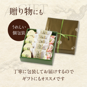 【父の日ギフト】≪6月15日お届け≫ 菓子詰め合わせ松竹梅(松) 京都 長盛堂 老舗 自家製餡 和菓子 父の日 プレゼント 贈答 ギフト 009-06-F