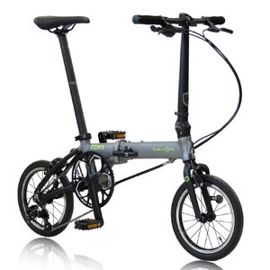 40年の歴史をもつ米国ダホン社の高性能折り畳み自転車 DAHON International Folding Bike tbm スモークグレー