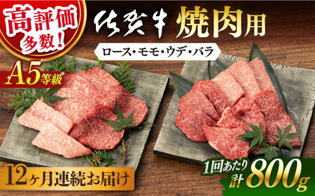 【12回定期便】佐賀牛 A5 厳選部位 焼肉用 総計9.6kg【桑原畜産】 [NAB231] 牛肉 焼肉 牛肉焼肉 牛肉焼肉 焼肉 焼肉 焼肉