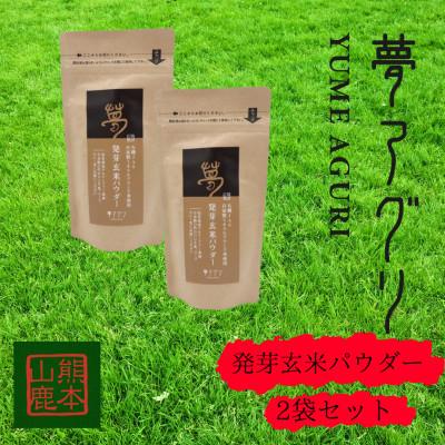 ふるさと納税 山鹿市 発芽玄米パウダー100g×2袋【【株式会社夢アグリ】《山鹿市》