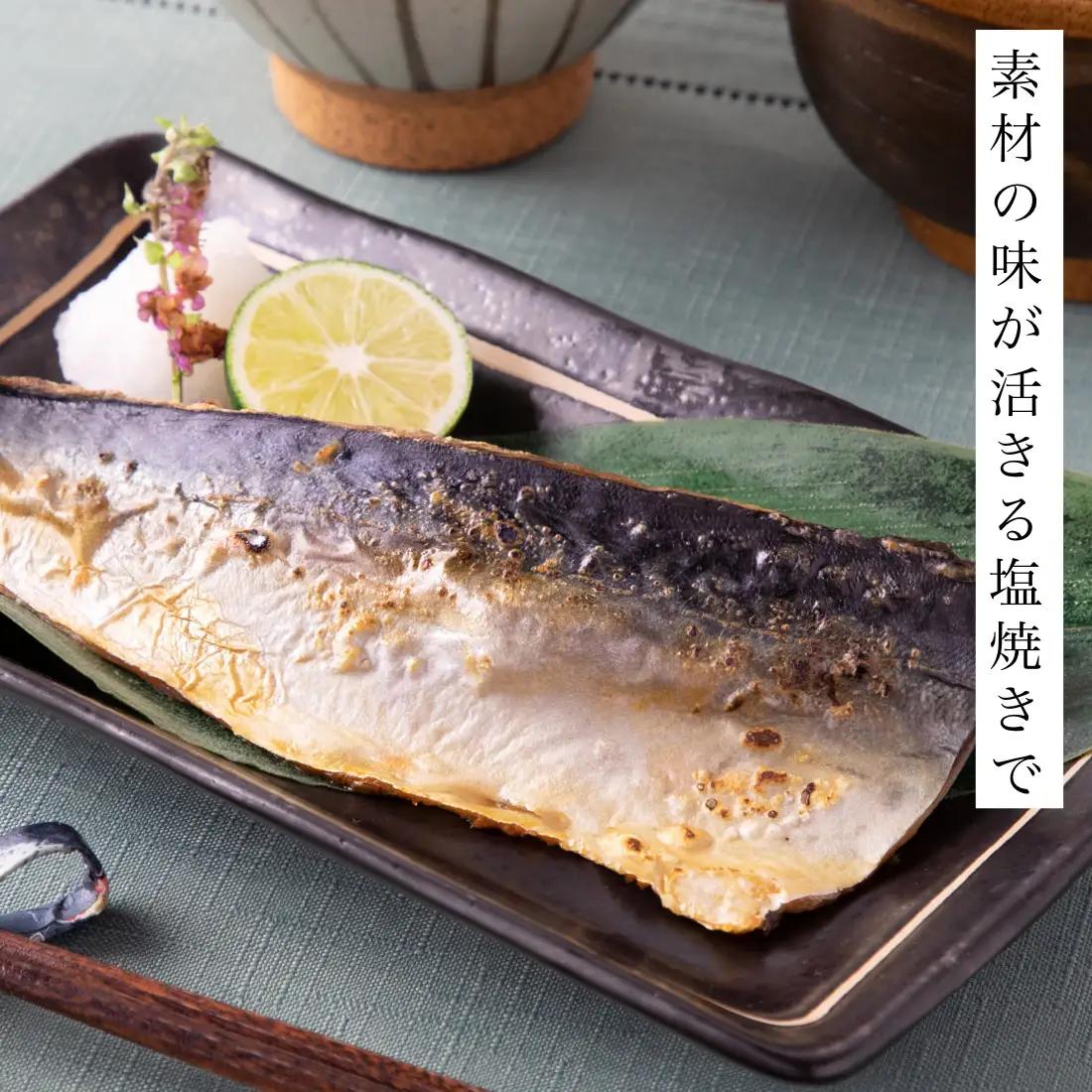 鯖 切り身 (甘塩) 10切 鯖 aj016m01