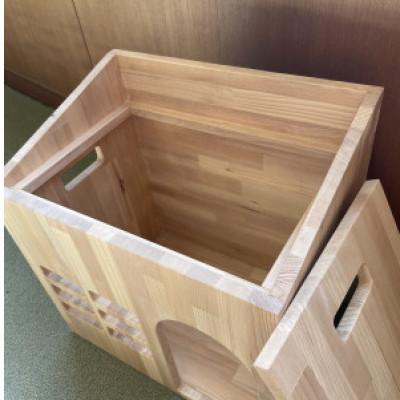 ふるさと納税 愛西市 ペット用　木製ハウス(小)(組立不要) |  | 03