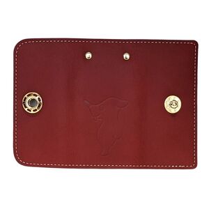 チーバくん　牛革　キーケース（ネイビー）