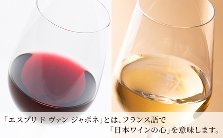 ワイン グランポレール エスプリ ド ヴァン ジャポネ 絢 -AYA-、泉 -SEN- 赤・白 2本セット（各1本 720ml）赤ワイン 白ワイン サッポロビール 岡山ワイナリー ワインセット 国産ワ