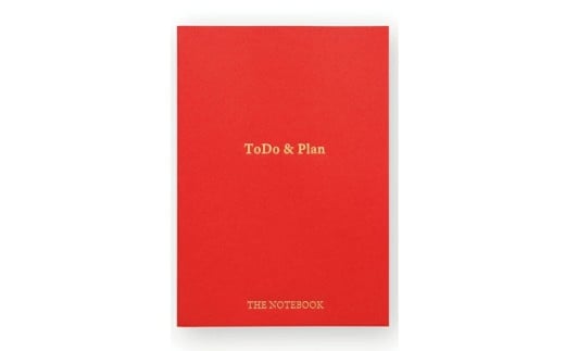 ToDo＆Plan　タスク管理ノート A5 サイズ【レッド】 SZ0272