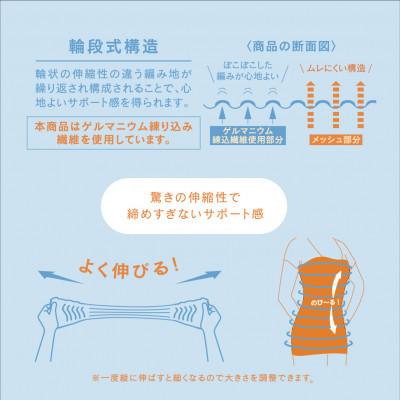 ふるさと納税 津幡町 POPUN LU-LU- リングハグ(こし)1個入り(ブラック　L〜2Lサイズ) |  | 03