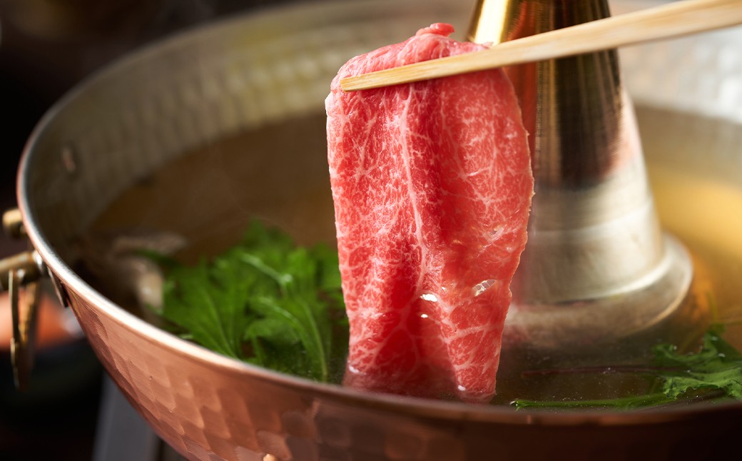 【訳あり】【A4～A5】 長崎和牛 赤身霜降り しゃぶしゃぶ すき焼き用 （肩・モモ） 約1.2kg （約600g×2パック）