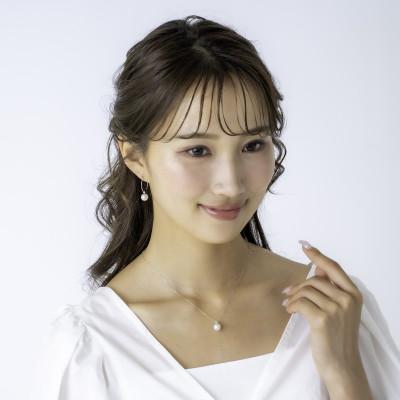 ふるさと納税 神戸市 【3月誕生石】無調色 アコヤ真珠 アクアマリン K10WG ペンダント ネックレス チェーン付き |  | 01