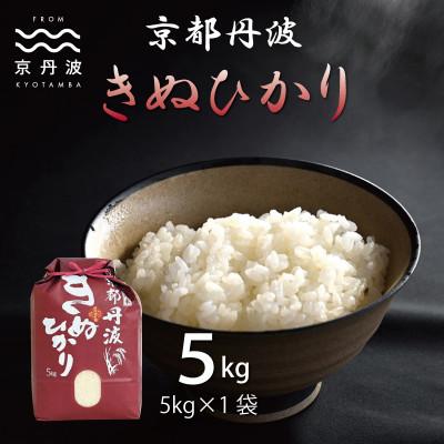 ふるさと納税 京丹波町 【毎月定期便】京丹波きぬひかり5kg　精米　キヌヒカリ全3回