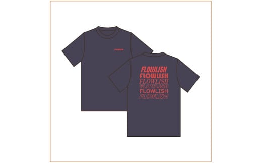 【Sサイズ】FLOWLISH GUNMA Tシャツ｜3人制バスケ 女子 プロ バスケ バスケットボール 女子チーム チームグッズ スポーツ 応援 グッズ 群馬県 前橋市