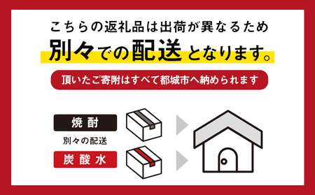 【霧島酒造】KIRISHIMA No.8(25度)900ml×6本+ウィルキンソン炭酸水500ml×24本 ≪みやこんじょ特急便≫_35-0701_(都城市) 霧島酒造 焼酎 本格芋焼酎 25度 炭酸