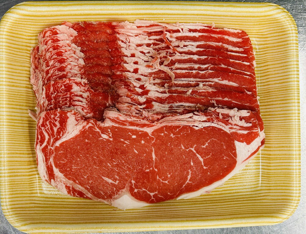 【ふるさと納税】 岡山県産 牛肉 ロース しゃぶしゃぶ用 700g _A47