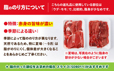 猪肉切り落とし1kg[SDB015] 猪