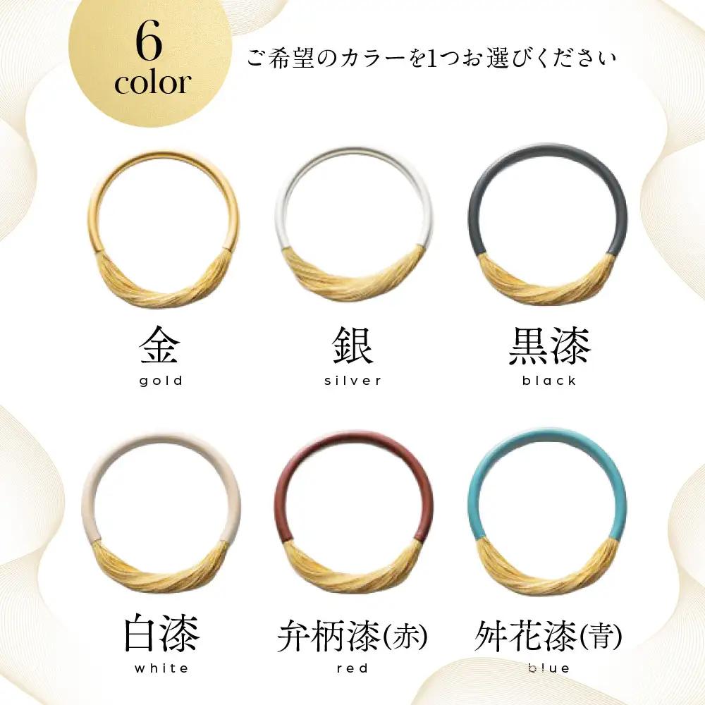 【寺島保太良商店】絲 tabane ブレスレット＜白漆＞｜京都 伝統工芸 ブランド アクセサリー 上品 人気