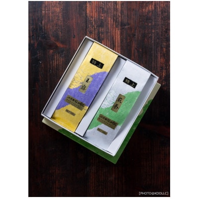 JA京都にのくに厳選「玉露・煎茶平箱セット」【配送不可地域：離島・沖縄県】【1293442】