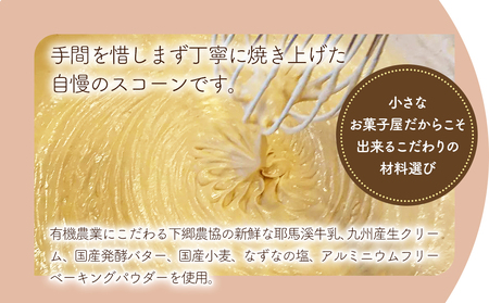 国産発酵バター仕込み濃厚リッチな九州産生クリームスコーン 濃厚ショコラ 4個セット | お菓子 菓子 おかし 洋菓子 焼き菓子 イギリス菓子 濃厚 ショコラ ショコラスコーン チョコスコーン おやつ 