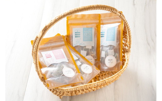 朝摘みハーブのブレンドティーお試し大セット ハーブ ティー 茶 癒し 日本製 健康茶 安らぎ tea 北海道 北広島市 オフィス 家庭 香り 朝摘み