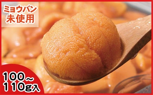 C-56019【年内配送可】 エゾバフンウニ(黄色)塩水パック100～110g×1P[10月下旬以降発送]