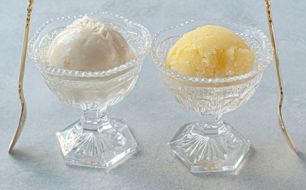 まるはなみかんのまるごとアイスクリーム&シャーベット6個