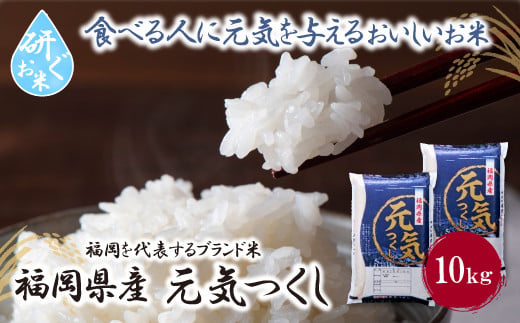 
                  Y17-26 令和7年産 研ぐお米 元気つくし10kg お米 米 こめ コメ 精米 ブランド米 白米 人気 おすすめ 元気つくし げんきつくし 福岡県産米 食料品 福岡県  ★レビューキャンペーン開催★
                