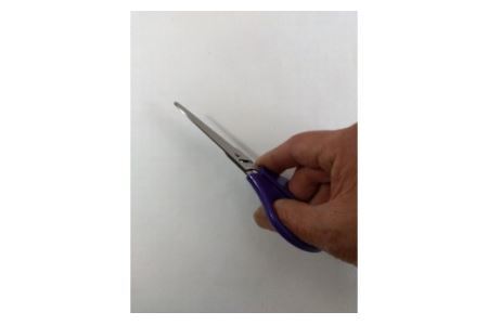 事務用はさみ  引き切り型  155mm