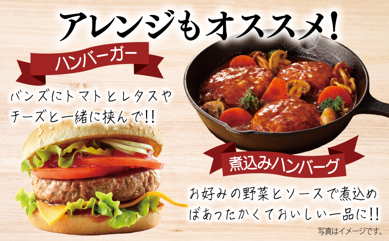 牛肉100％ 特製ハンバーグ 120g×10個 個包装 G1730