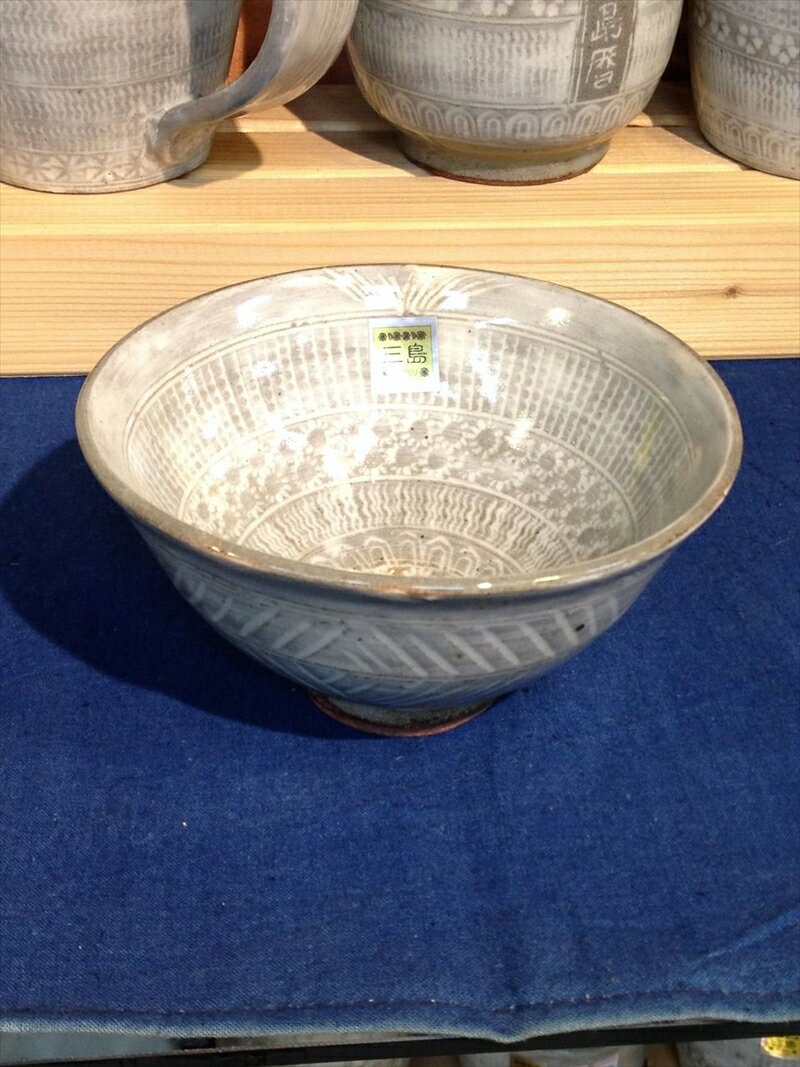 【ふるさと納税】 三島産大房氏暦手飯茶碗 陶器 手作り の 逸品 茶碗 お皿 おしゃれ 和風 工芸美 贈答用 プレゼント