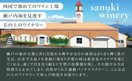 ワイン ノンアル ジュース 6本 セット 赤ワイン 国産 さぬきRED 詰め合わせ ノンアルコール ぶどう 葡萄 香川県 さぬき市 さぬきワイナリー