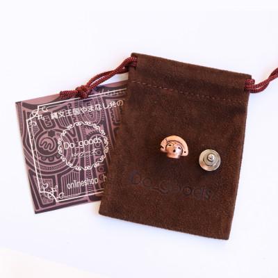 ふるさと納税 山梨県 【Do_goods】縄文時代の息吹  土偶「しゃかちゃん」ピンブローチ  659-295 |  | 03