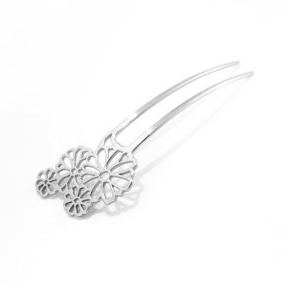 ふるさと納税 静岡市 【地元職人の逸品】四季の花言葉とともに想いを贈る　かんざし「デイジー」 |  | 01