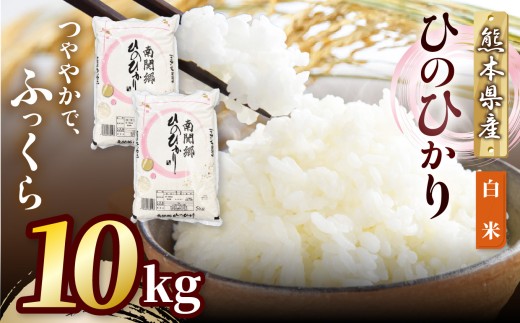 和水町産 ひのひかり 白米 10kg | 熊本県 和水町 くまもと なごみまち なごみ ひのひかり ヒノヒカリ 白米 米 単一原料米 お米 10kg