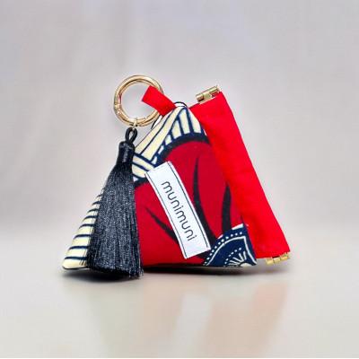 ふるさと納税 東村山市 《munimuni》African tetra pouch　※色柄はお任せ