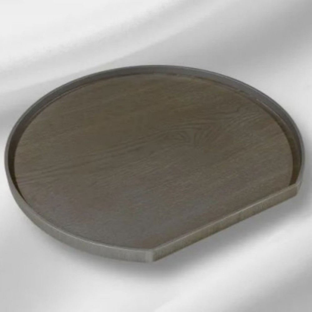 半月トレイ シルバー［NF76］