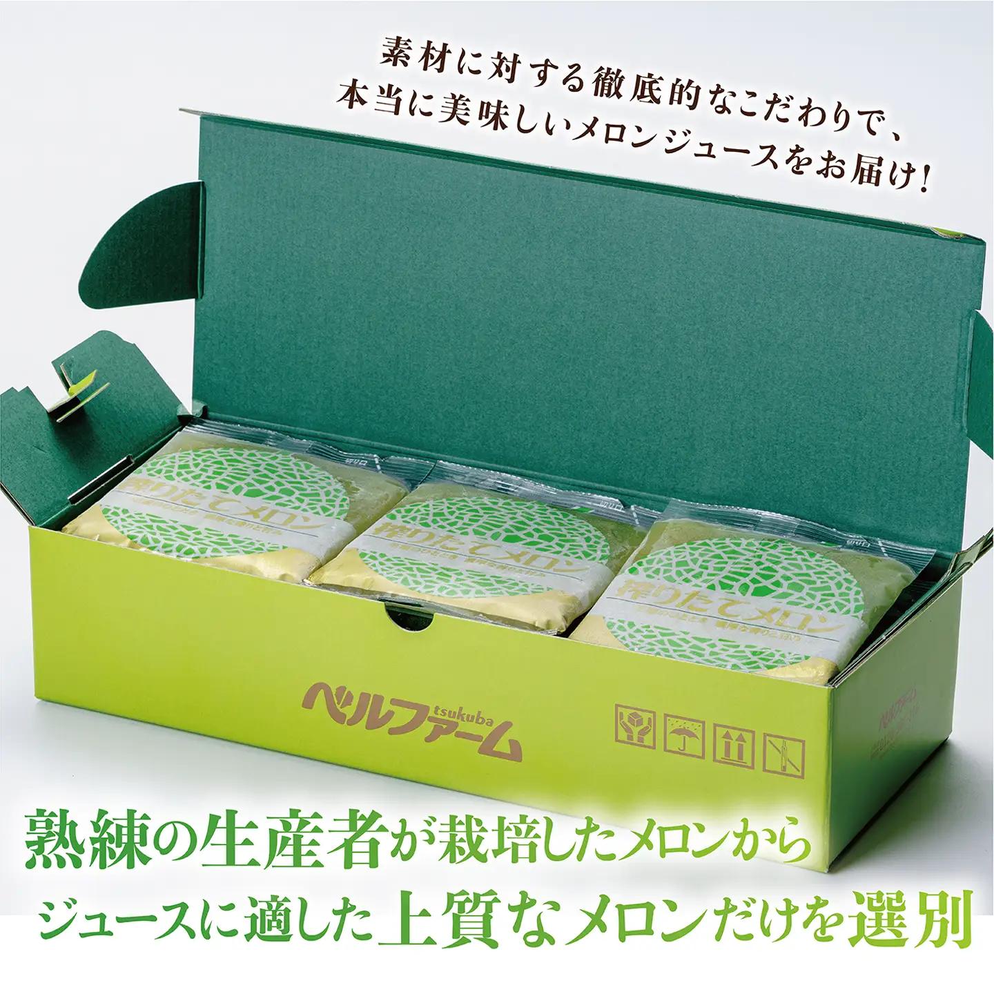メロンジュース 100% 100g×15P メロン