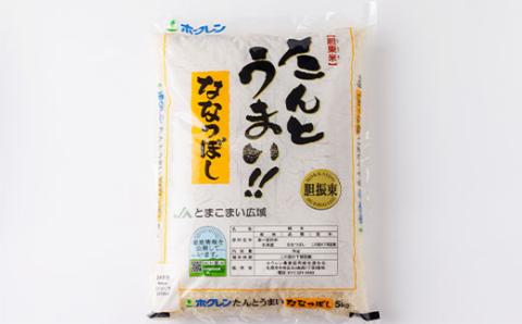 【先行受付】【令和5年JAとまこまい広域取扱 安平町特産品】たんとうまい15kg 〔ななつぼし〕