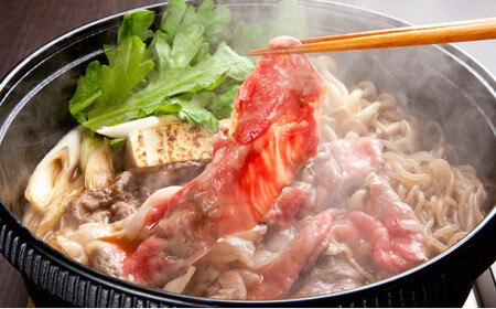 常陸牛 霜降すきやき800g 