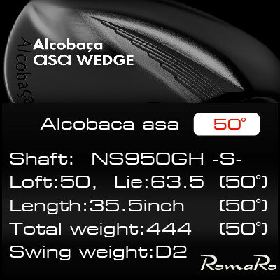 【ふるさと納税】RomaRo Alcobaca asaWedge NS950GH S 50° カラーマゼンタVer.【1571722】