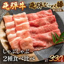 【ふるさと納税】飛騨牛＆納豆喰豚 しゃぶしゃぶ 化粧箱 牛もも 165g 豚ロース 165g【冷凍】　冷凍配送 　飛騨牛 下呂温泉 おすすめ 牛肉 肉 和牛 赤身 人気 ブランド牛 肉ギフト 国産 贈答品 すき焼き用 すきやき ギフト 和牛 10000円 1万円 岐阜県 下呂市