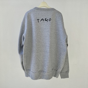 TAGO SWEATSHIRT【Lサイズ／GRAY】