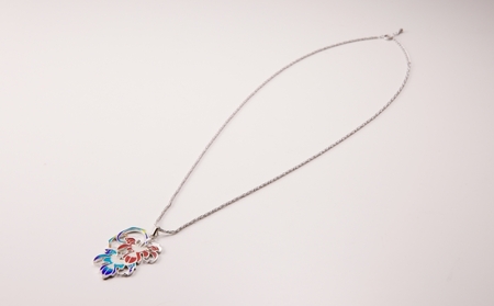 七宝純銀ペンダント